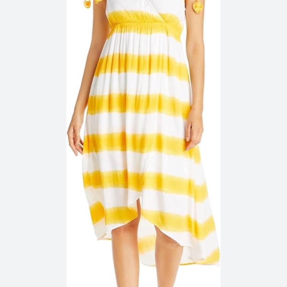 Tommy Bahama Women's Caicos Crinkle Set Sail Stripe Maxi Sundress, Island Sun